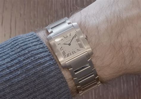 cartier tank francaise review